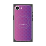 プレミアムスクエアケース with SnapMag［ CASEPLAY Check - Purple ］
