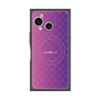 プレミアムスクエアケース with SnapMag［ CASEPLAY Check - Purple ］