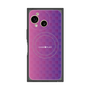 プレミアムスクエアケース with SnapMag［ CASEPLAY Check - Purple ］