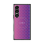 プレミアムスクエアケース with SnapMag［ CASEPLAY Check - Purple ］