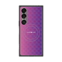 プレミアムスクエアケース with SnapMag［ CASEPLAY Check - Purple ］