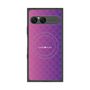 プレミアムスクエアケース with SnapMag［ CASEPLAY Check - Purple ］