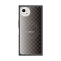 プレミアムスクエアケース with SnapMag［ CASEPLAY Check - Black ］