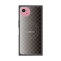 プレミアムスクエアケース with SnapMag［ CASEPLAY Check - Black ］