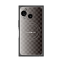 プレミアムスクエアケース with SnapMag［ CASEPLAY Check - Black ］