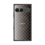 プレミアムスクエアケース with SnapMag［ CASEPLAY Check - Black ］