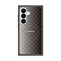 プレミアムスクエアケース with SnapMag［ CASEPLAY Check - Black ］