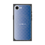 プレミアムスクエアケース with SnapMag［ CASEPLAY Check - Blue ］