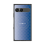 プレミアムスクエアケース with SnapMag［ CASEPLAY Check - Blue ］