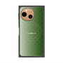 プレミアムスクエアケース with SnapMag［ CASEPLAY Check - Green ］