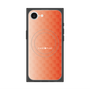 プレミアムスクエアケース with SnapMag［ CASEPLAY Check - Orange ］