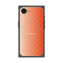 プレミアムスクエアケース with SnapMag［ CASEPLAY Check - Orange ］