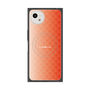 プレミアムスクエアケース with SnapMag［ CASEPLAY Check - Orange ］
