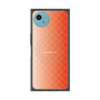 プレミアムスクエアケース with SnapMag［ CASEPLAY Check - Orange ］