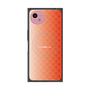プレミアムスクエアケース with SnapMag［ CASEPLAY Check - Orange ］