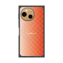 プレミアムスクエアケース with SnapMag［ CASEPLAY Check - Orange ］
