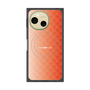 プレミアムスクエアケース with SnapMag［ CASEPLAY Check - Orange ］