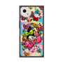 プレミアムスクエアケース with SnapMag［ アクビガール - フラワーリボン ］