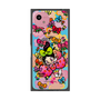 プレミアムスクエアケース with SnapMag［ アクビガール - フラワーリボン ］