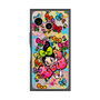 プレミアムスクエアケース with SnapMag［ アクビガール - フラワーリボン ］