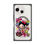 プレミアムスクエアケース with SnapMag［ アクビガール - プレゼントリボン ］