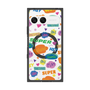 プレミアムスクエアケース with SnapMag［ オリジナル - カラフルモジ ］