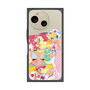 プレミアムスクエアケース with SnapMag［ マッハガール - コミック風 ］