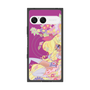 プレミアムスクエアケース with SnapMag［ マッハガール - 花とリップ ］