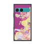プレミアムスクエアケース with SnapMag［ マッハガール - 花とリップ ］
