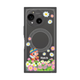 プレミアムスクエアケース with SnapMag［ 昆虫物語 みなしごハッチ - 花 ］