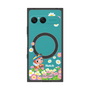 プレミアムスクエアケース with SnapMag［ 昆虫物語 みなしごハッチ - 花 ］