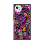 プレミアムスクエアケース with SnapMag［ ANNA SUI - ガーデンフワラー - マゼンタ ］