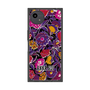 プレミアムスクエアケース with SnapMag［ ANNA SUI - ガーデンフワラー - マゼンタ ］