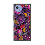 プレミアムスクエアケース with SnapMag［ ANNA SUI - ガーデンフワラー - マゼンタ ］