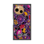 プレミアムスクエアケース with SnapMag［ ANNA SUI - ガーデンフワラー - マゼンタ ］