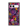 プレミアムスクエアケース with SnapMag［ ANNA SUI - ガーデンフワラー - マゼンタ ］