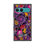 プレミアムスクエアケース with SnapMag［ ANNA SUI - ガーデンフワラー - マゼンタ ］