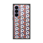 プレミアムスクエアケース with SnapMag［ オリジナル - CASEPLAYイニシャル総柄 - オレンジ ］
