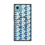 プレミアムスクエアケース with SnapMag［ オリジナル - CASEPLAYイニシャル総柄 - ネイビー ］