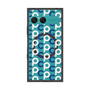 プレミアムスクエアケース with SnapMag［ オリジナル - CASEPLAYイニシャル総柄 - ネイビー ］