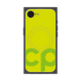 プレミアムスクエアケース with SnapMag［ オリジナル - CASEPLAYイニシャル - グリーン ］