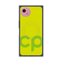 プレミアムスクエアケース with SnapMag［ オリジナル - CASEPLAYイニシャル - グリーン ］