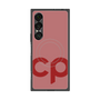 プレミアムスクエアケース with SnapMag［ オリジナル - CASEPLAYイニシャル - レッド ］