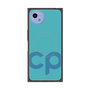 プレミアムスクエアケース with SnapMag［ オリジナル - CASEPLAYイニシャル - ライトブルー ］