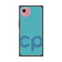 プレミアムスクエアケース with SnapMag［ オリジナル - CASEPLAYイニシャル - ライトブルー ］