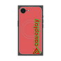 プレミアムスクエアケース with SnapMag［ オリジナル - CASEPLAYロゴタイプ - レッド ］