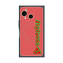 プレミアムスクエアケース with SnapMag［ オリジナル - CASEPLAYロゴタイプ - レッド ］