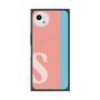 プレミアムスクエアケース with SnapMag［ オリジナル - initial color line - S pink ］