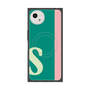 プレミアムスクエアケース with SnapMag［ オリジナル - initial color line - S green ］