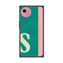 プレミアムスクエアケース with SnapMag［ オリジナル - initial color line - S green ］